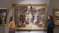 Bonhams' 19th Century and British Impressionist Art sale Press photocall.