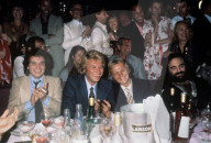 Michel Sardou avec Claude Francois, Johnny Hallyday, Demis Roussos et Jean Paul Belmondo