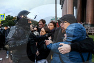 Russia Arrests Hundreds At Anti-War Protests