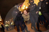 Russia Arrests Hundreds At Anti-War Protests