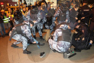 Russia Arrests Hundreds At Anti-War Protests
