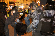 Russia Arrests Hundreds At Anti-War Protests