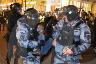 Russia Arrests Hundreds At Anti-War Protests