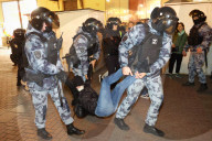 Russia Arrests Hundreds At Anti-War Protests