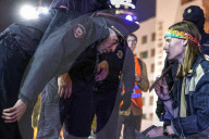 Russia Arrests Hundreds At Anti-War Protests