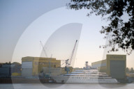 NEWS - Russian Yacht "Dilbar" has arrived at Lürssen shipyards in Bremen