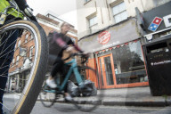 Cyclists form 'human barrier' in Old Street safety protest