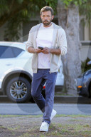 PREMIUM EXCLUSIVE Ben Affleck Looks Grumpy Amid Rumored Marriage Woes With Jennifer Lopez