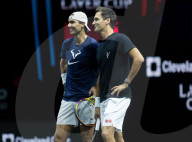 TENNIS - Roger Federer beim Training vor dem Laver Cup 2022 in London