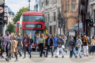 Shoppers in London’s West End as ression fears emerge 