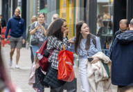 Shoppers in London’s West End as ression fears emerge 
