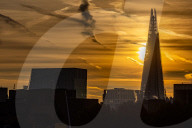 Sunrise at Waterloo, London ahead of the autunm equinox tomorrow.