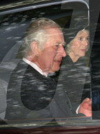 ROYALS -  König Charles III und Camilla nehmen am Gottesdienst in der Crathie Kirk in Balmoral teil
