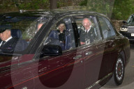 ROYALS -  König Charles III und Camilla nehmen am Gottesdienst in der Crathie Kirk in Balmoral teil