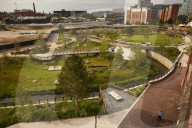 Manchester opens first new park in 100 years, complete with 'scary' slides