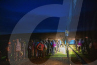 Dozens starstruck at Northumberland dark skies mass trespass.