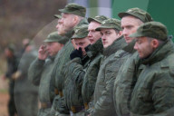 NEWS - Ukraine-Krieg: Reservisten bei der Ausbildung in der Region Leningrad, Russland