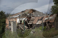 North Kharkiv heavily damaged by Russian troops attacking the city with various rockets and artillery strikes.