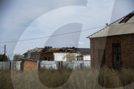 North Kharkiv heavily damaged by Russian troops attacking the city with various rockets and artillery strikes.