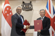 Foreign Secretary James Cleverly visits Singapore