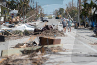 NEWS - USA: Schäden nach Sturm Ian auf der Insel Matlacha in Florida