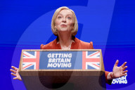 NEWS - Die britische Premierministerin Liz Truss hält auf der Tory-Konferenz ihre Rede
