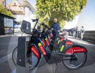 Sadiq Khan, the Mayor of London launches the brand-new TfL e-bikes in Westminster, London, UK.
6th October 2022.