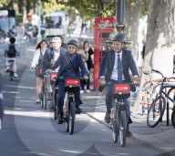 Sadiq Khan, the Mayor of London launches the brand-new TfL e-bikes in Westminster, London, UK.
6th October 2022.