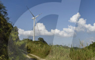 NEWS -  Windturbinen auf Hüglen in Nanning, China