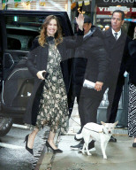 A Pregnant Hilary Swank Stops By Good Morning America
