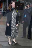 A Pregnant Hilary Swank Stops By Good Morning America