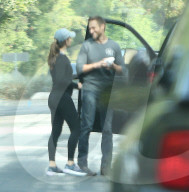PREMIUM EXCLUSIVE Jennifer Garner and boyfriend John Miller kissing 