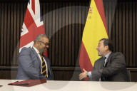 Foreign Secretary James Cleverly - SPAIN TERTULIAS CONFERENCE