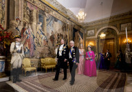 ROYALS - Holländische und schwedische Royals beim Staastbankett in Stockholm