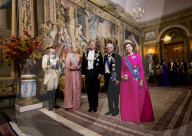 ROYALS - Holländische und schwedische Royals beim Staastbankett in Stockholm