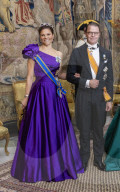 ROYALS - Holländische und schwedische Royals beim Staastbankett in Stockholm
