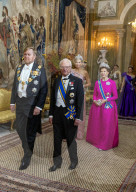 ROYALS - Holländische und schwedische Royals beim Staastbankett in Stockholm