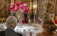 ROYALS - Holländische und schwedische Royals beim Staastbankett in Stockholm