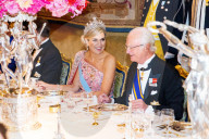 ROYALS - Holländische und schwedische Royals beim Staastbankett in Stockholm