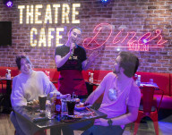 The Theatre Cafe Diner in Shaftesbury Avenue, London