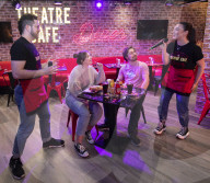 The Theatre Cafe Diner in Shaftesbury Avenue, London