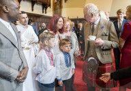 ROYALS - King Charles III. bei einem Besuch in Aberdeen