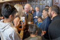 ROYALS - King Charles III. bei einem Besuch in Aberdeen