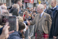 ROYALS - King Charles III. bei einem Besuch in Aberdeen