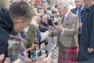 ROYALS - King Charles III. bei einem Besuch in Aberdeen