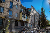 NEWS - Ukraine-Krieg: Zerstörungen in Bakhmut