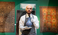Christie's Art of the Islamic and Indian Worlds including oriental rugs and carpets at Christie’s, London, UK.