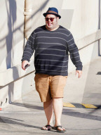 Celebrities At The `Jimmy Kimmel Live!` Show Studios