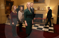 Prime Minister Liz Truss leaving No10 for the last time