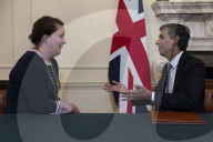 Prime Minister Rishi Sunak meets  meets Attorney General Victoria Prentis.